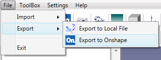 Onshape Export